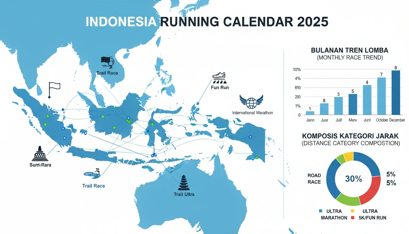 Kalender Lomba Lari Indonesia 2025: Bedah 700+ Event dan Strategi Menyusun Race Plan Setahun Penuh