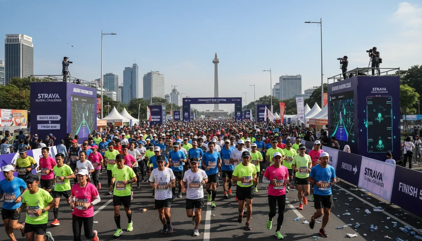 Boom Komunitas Lari Indonesia 2025: Ledakan 5–6 Kali Lipat dan Implikasinya bagi Pelari Rekreasional