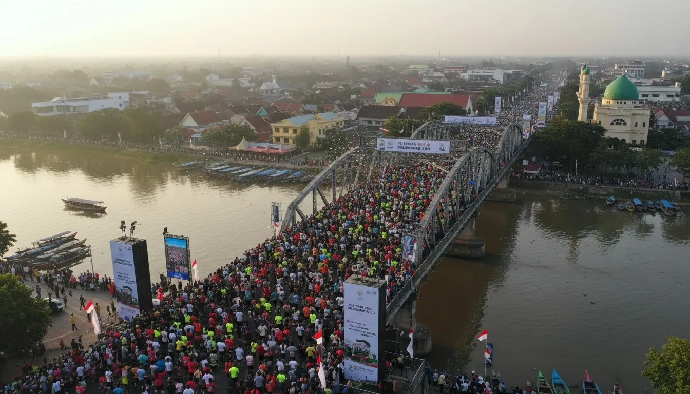 Ampera Tourism Run 2026, Ikon Baru Event Lari Palembang