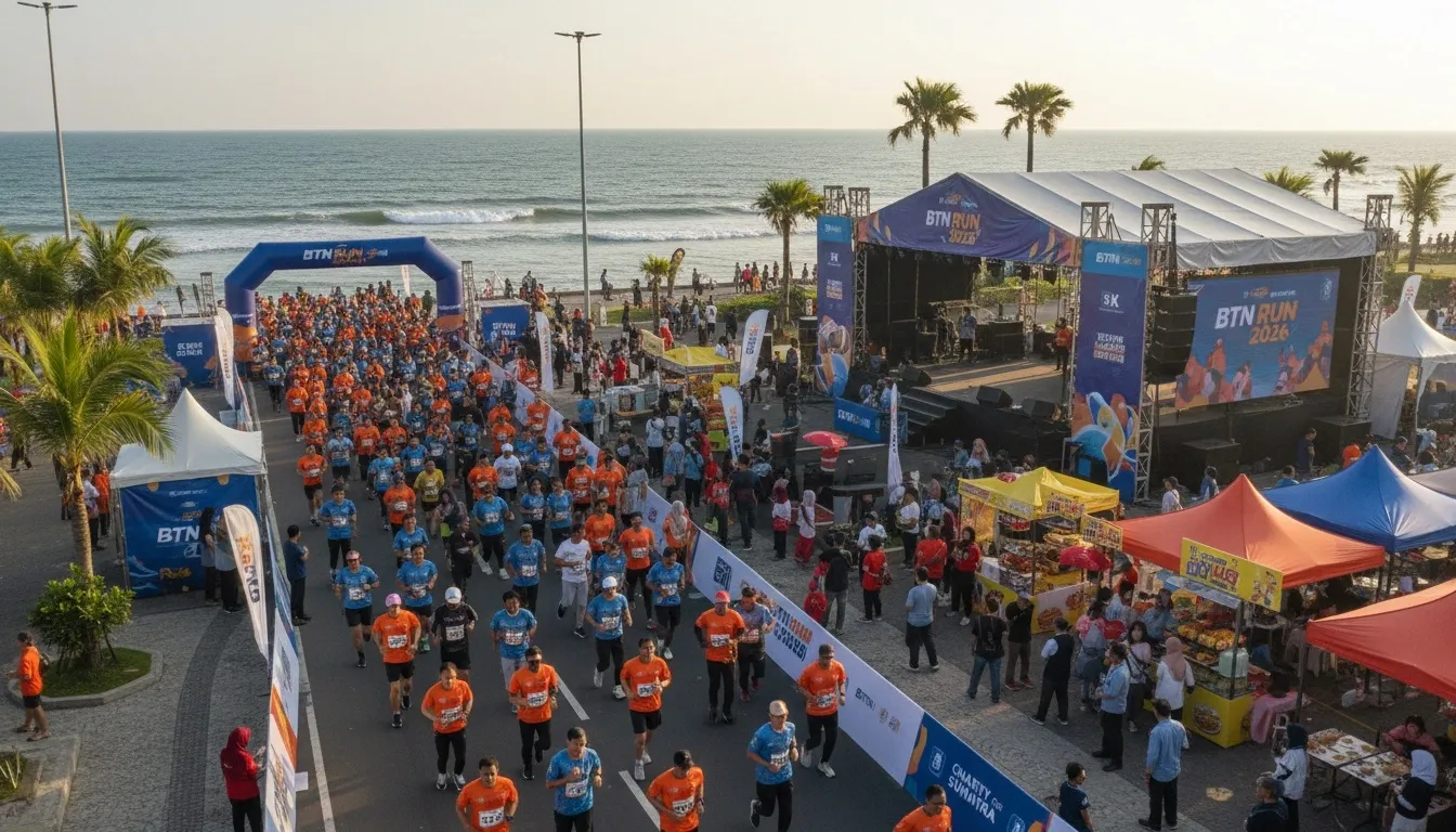 BTN Run 2026 Siap Guncang Ancol, Angkat Charity untuk Sumatra