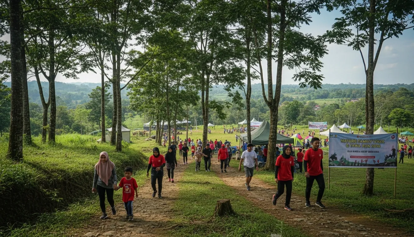 Nature Family Walk & Trail Run 2026 Siap Ramaikan GMKA Ambarawa