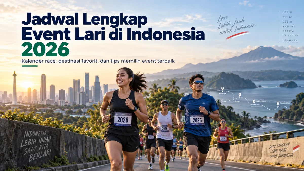 Jadwal Lengkap Event Lari di Indonesia 2026
