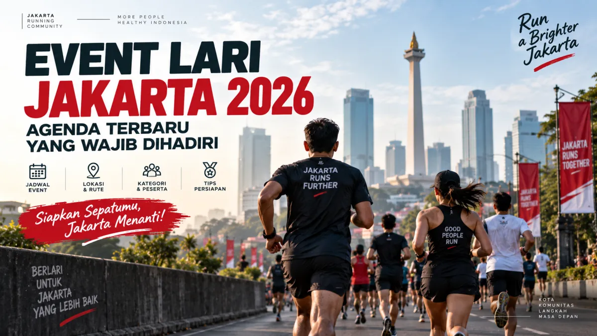 Event Lari Jakarta 2026: Agenda Terbaru yang Wajib Dihadiri
