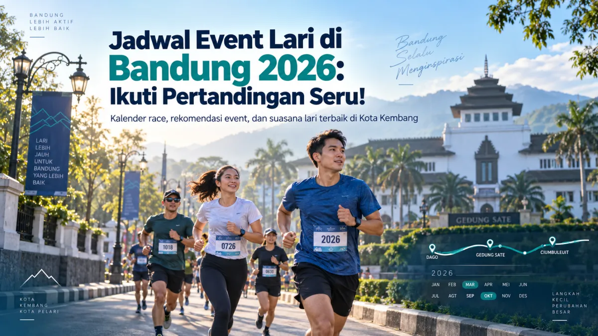 Jadwal Event Lari di Bandung 2026: Ikuti Pertandingan Seru!