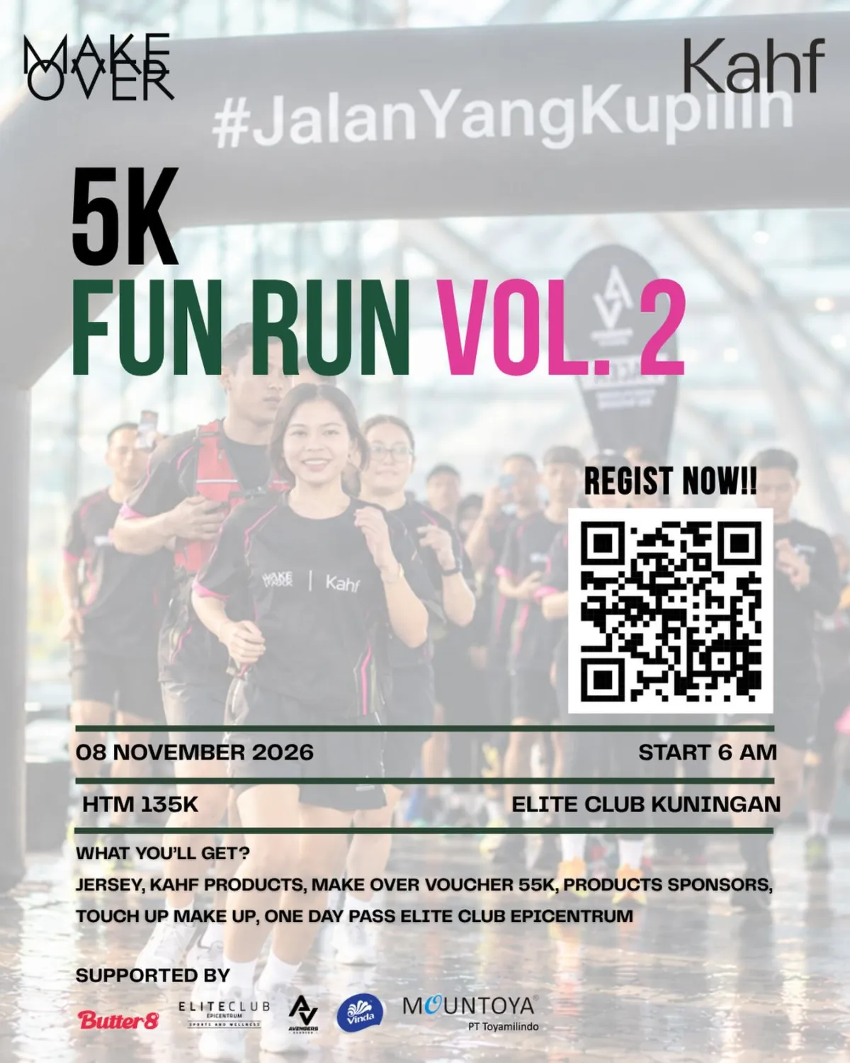 5K Officer Fun Run: Kahf x Make Over x Elite Club