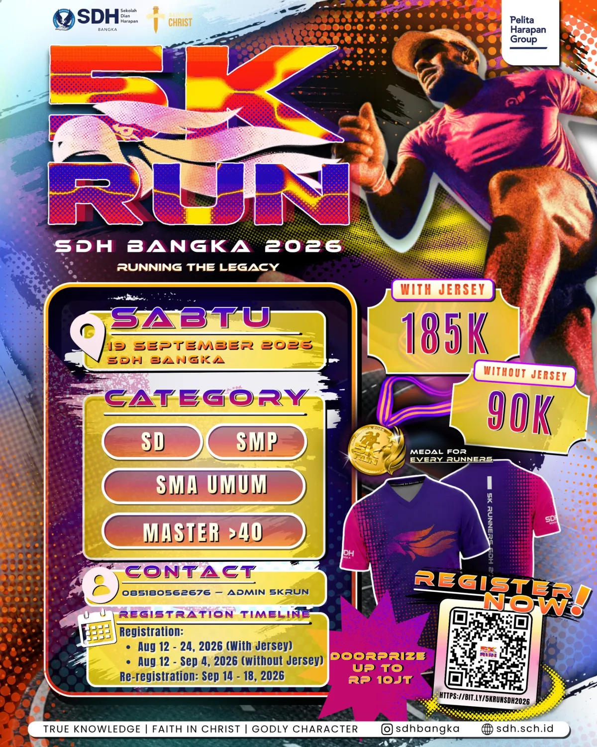 5K RUN SDH Bangka 2026 - Kabupaten Bangka Tengah