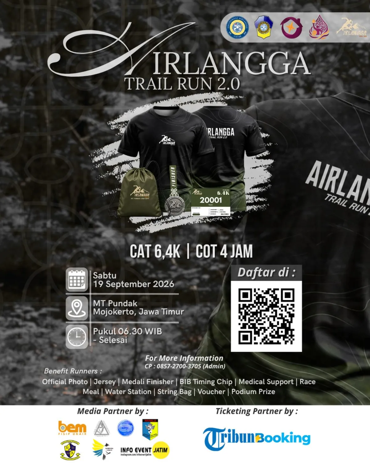 Airlangga Trail Run 2.0 2026 - Kabupaten Mojokerto