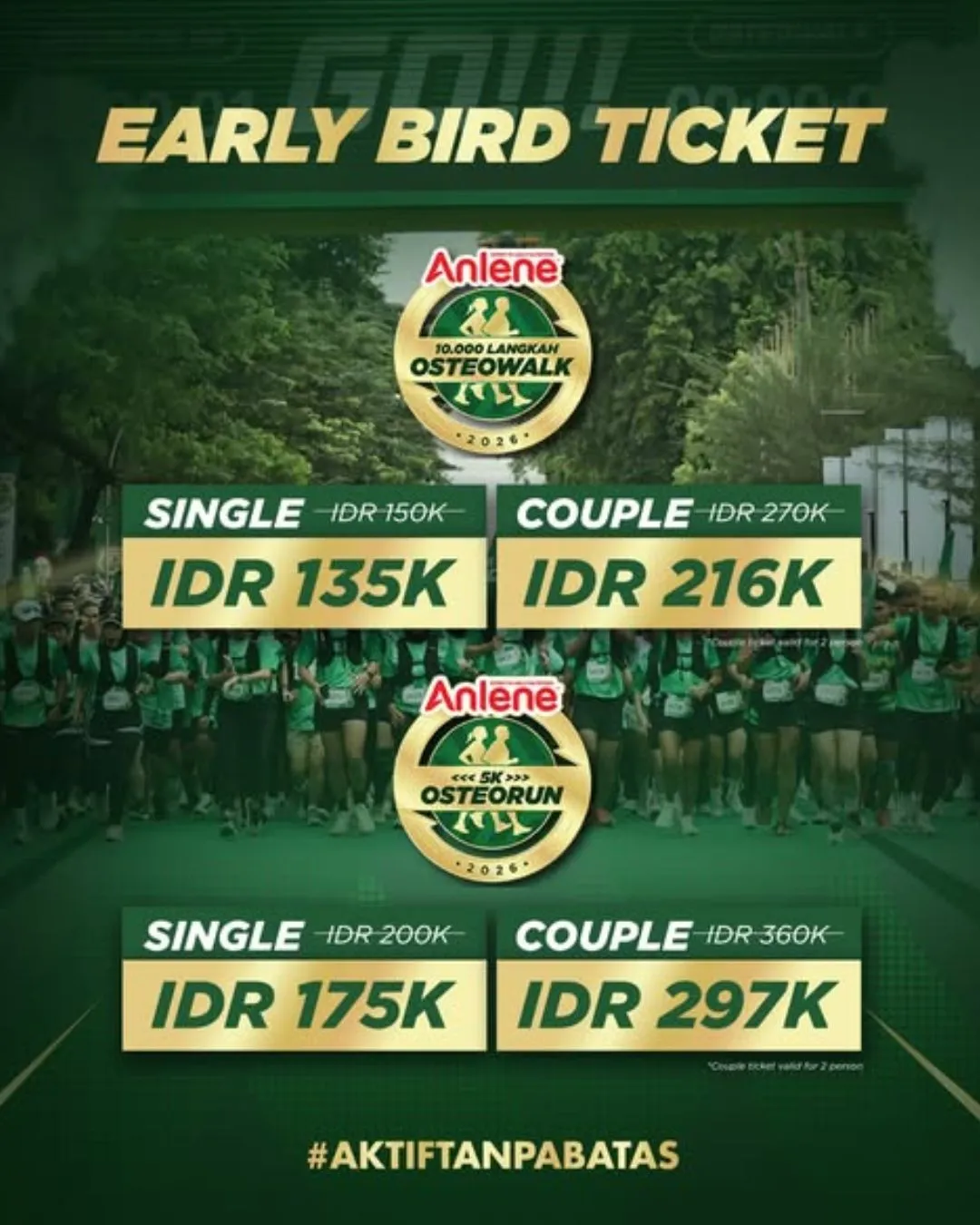 ANLENE OSTEOWALK 10.000 Langkah & OSTEORUN 5K