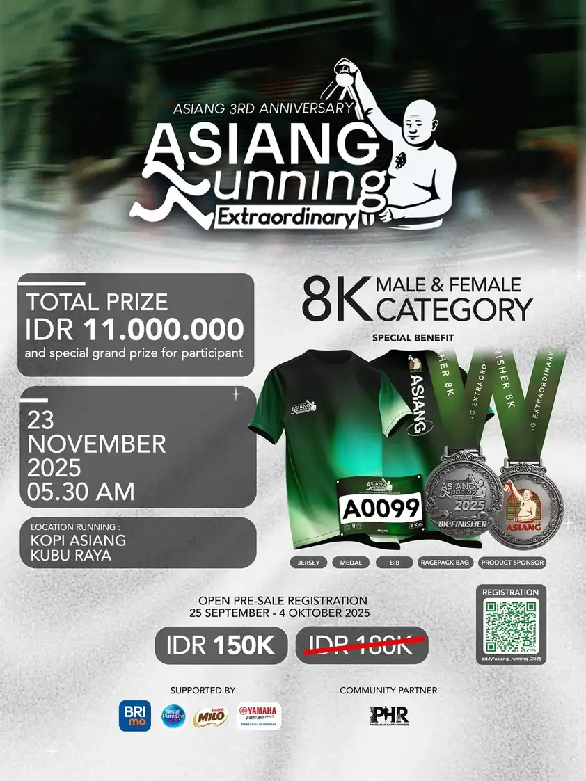 ASIANG Running Extraordinary