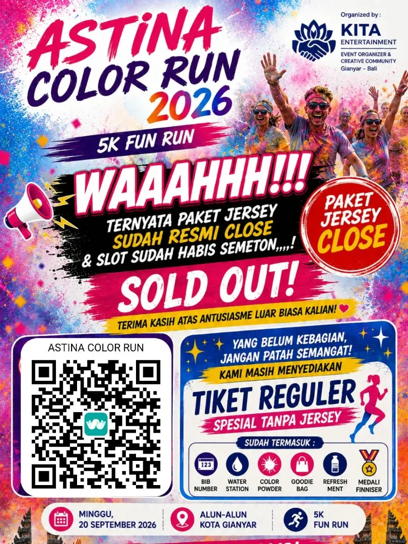 Astina Color Run 2026 - Kabupaten Gianyar