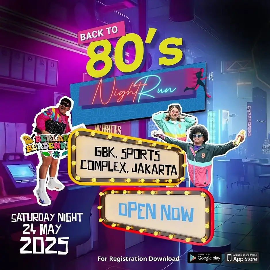Back to 80s Night Run 2025