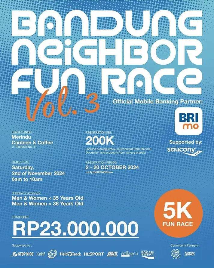 Bandung Neighbor Fun Race Vol. 3 Supported by BRImo