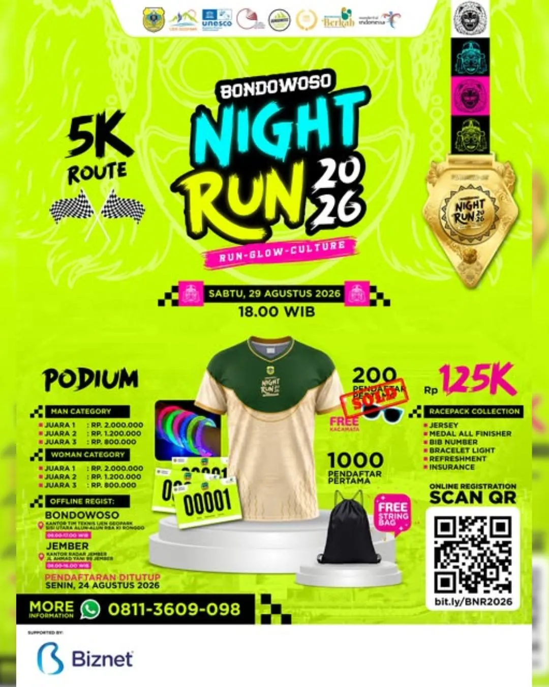 Bondowoso Night Run 2026