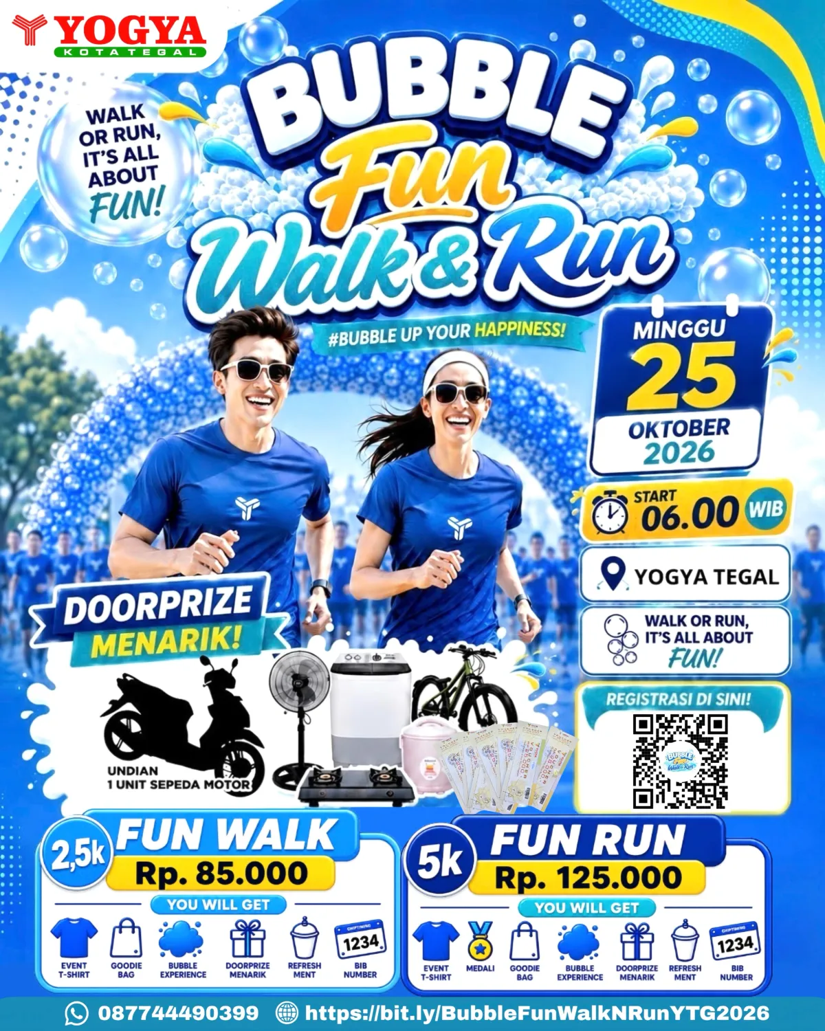 Bubble Fun Walk & Run