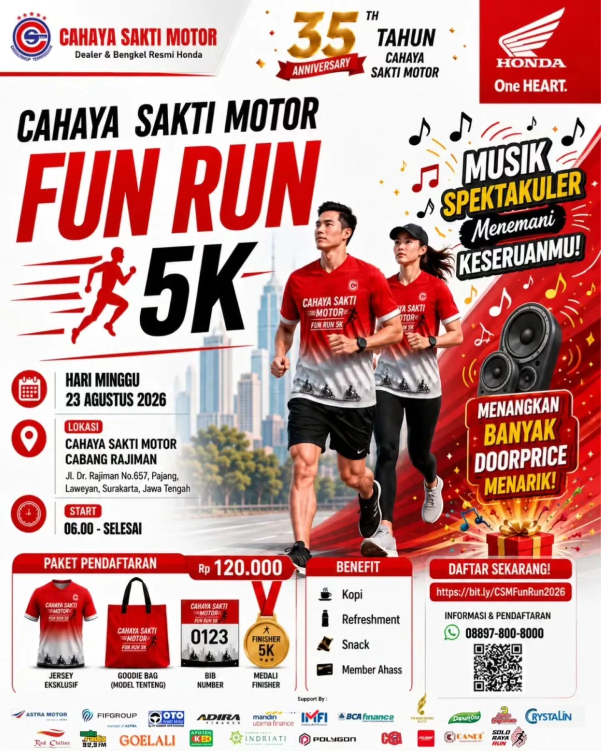 Cahaya Sakti Motor Fun Run 2026