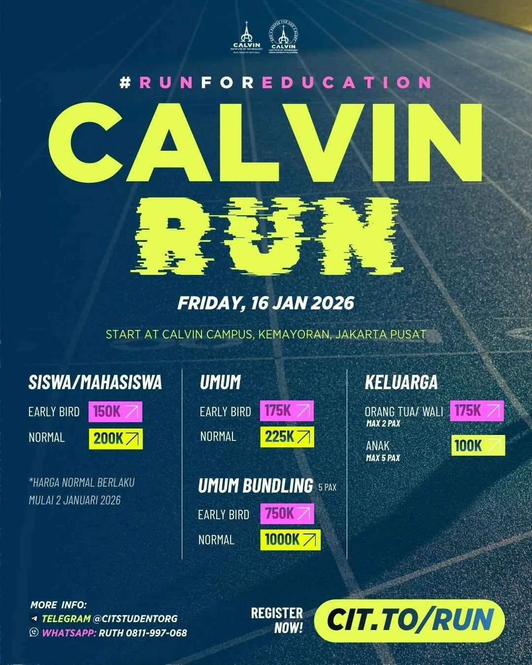 Calvin Run 2026