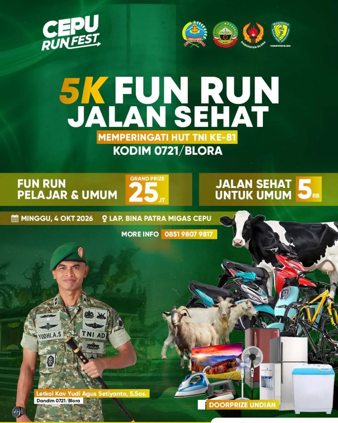 Cepu Run Fest 2026 - Kabupaten Blora
