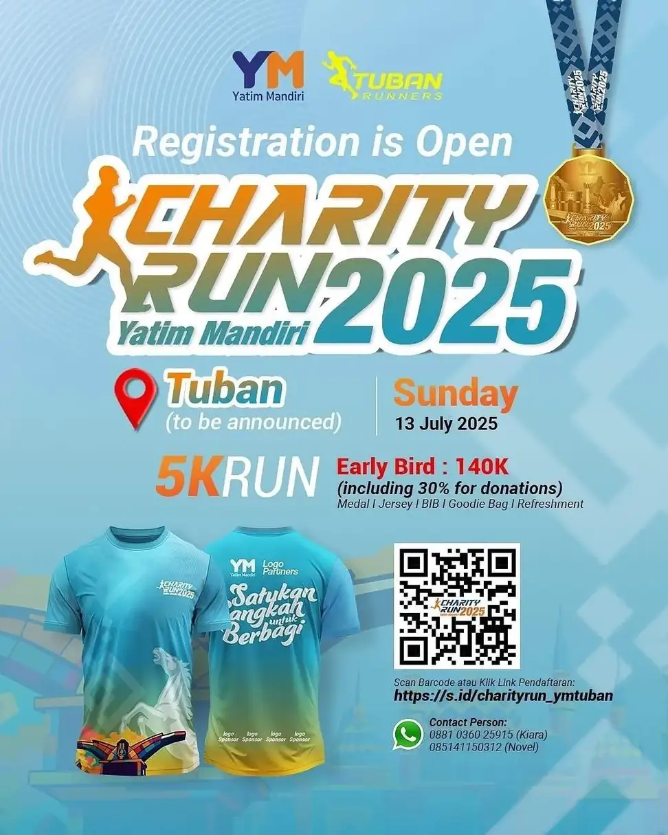 Charity Run by Yatim Mandiri Chapter Tuban