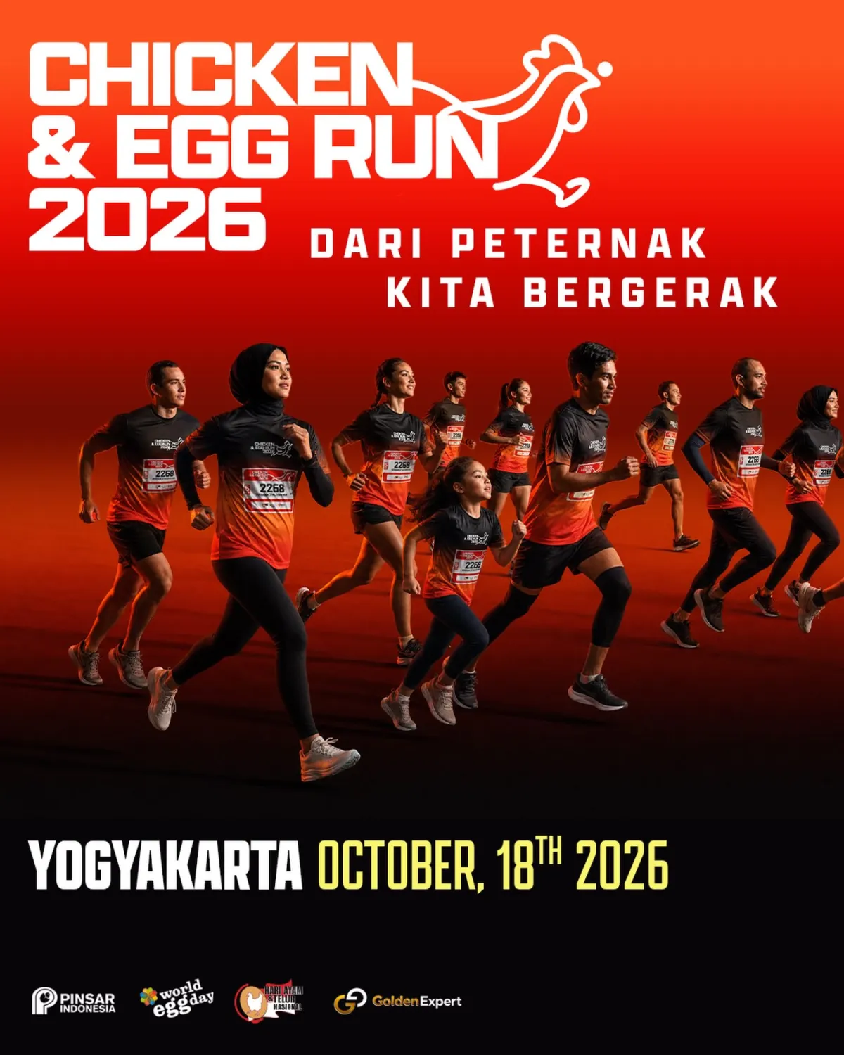 Chicken & Egg Run 2026 - Kota Yogyakarta