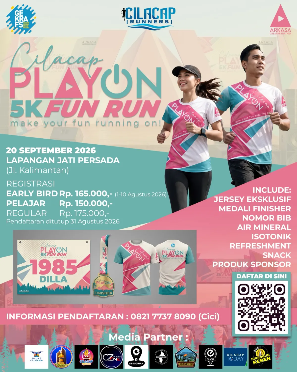 Cilacap Playon 5K Fun Run 2026 - Kabupaten Cilacap
