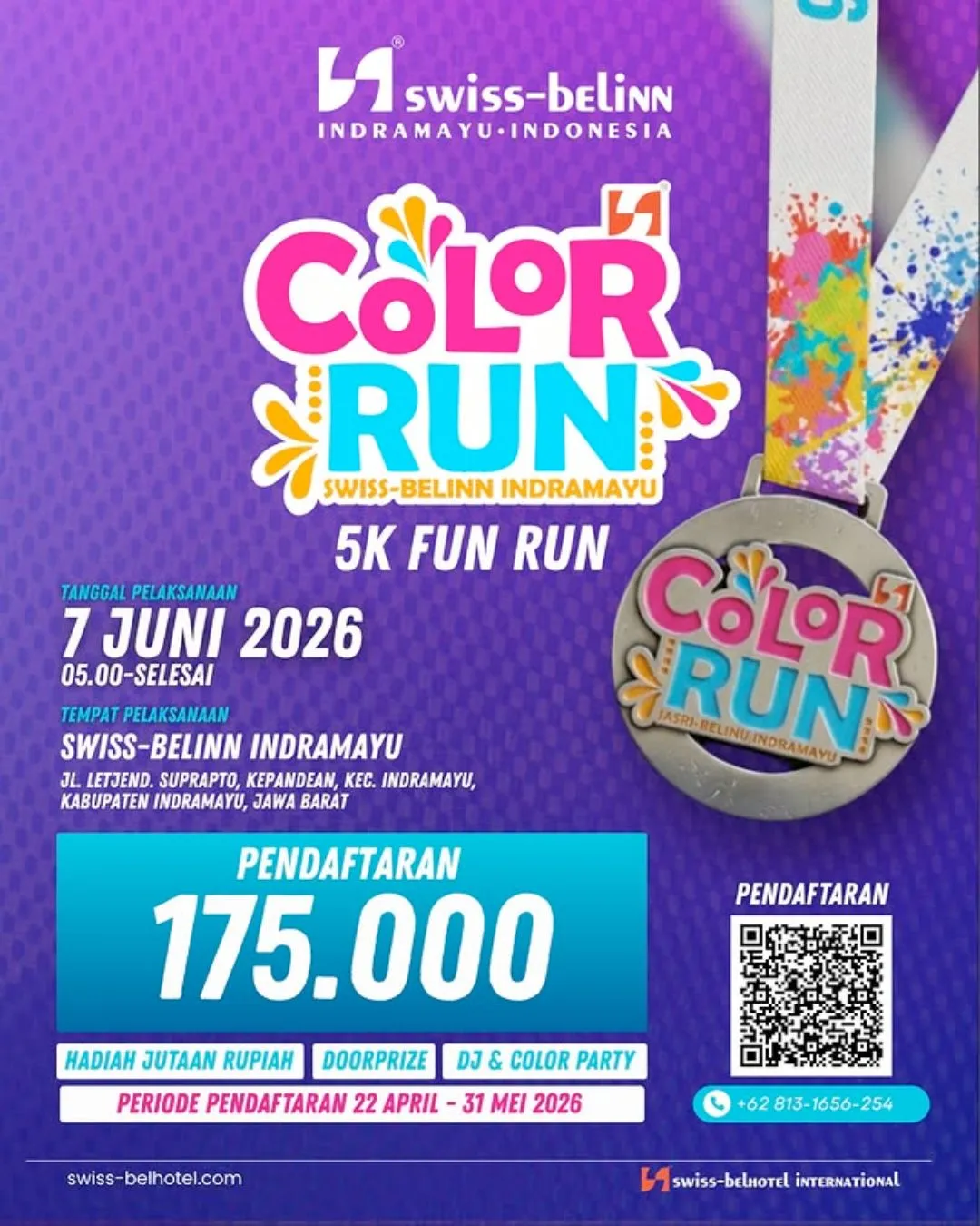 Color Run Swiss-Belinn Indramayu
