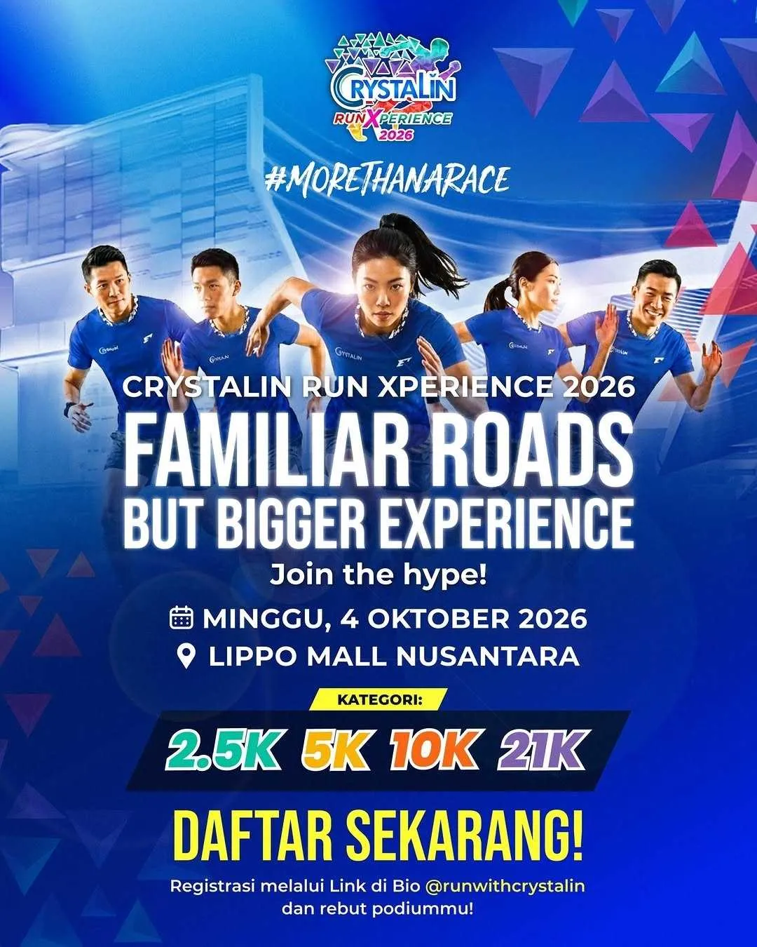 Crystalin Run Xperience 2026 Jakarta