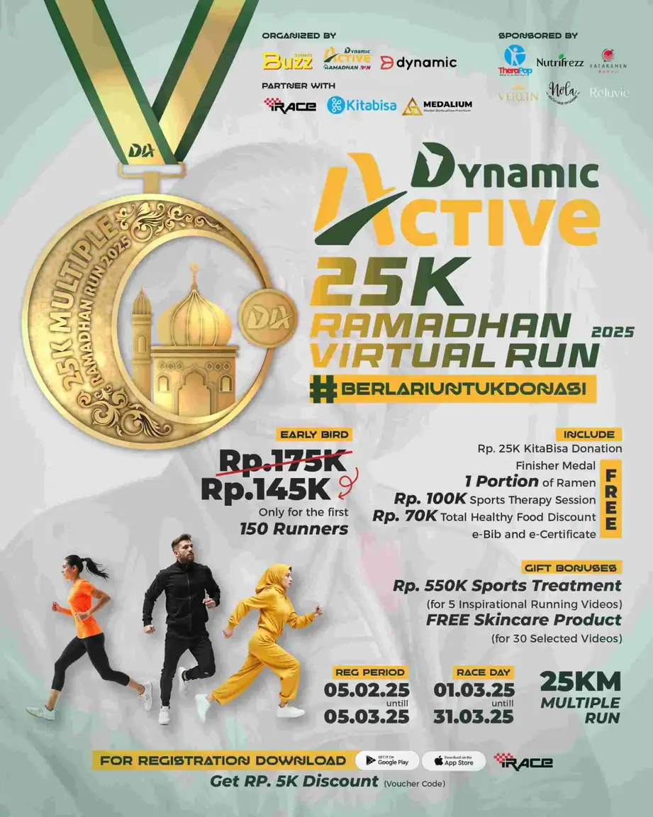 Dynamic Active Ramadhan Virtual Run 2025