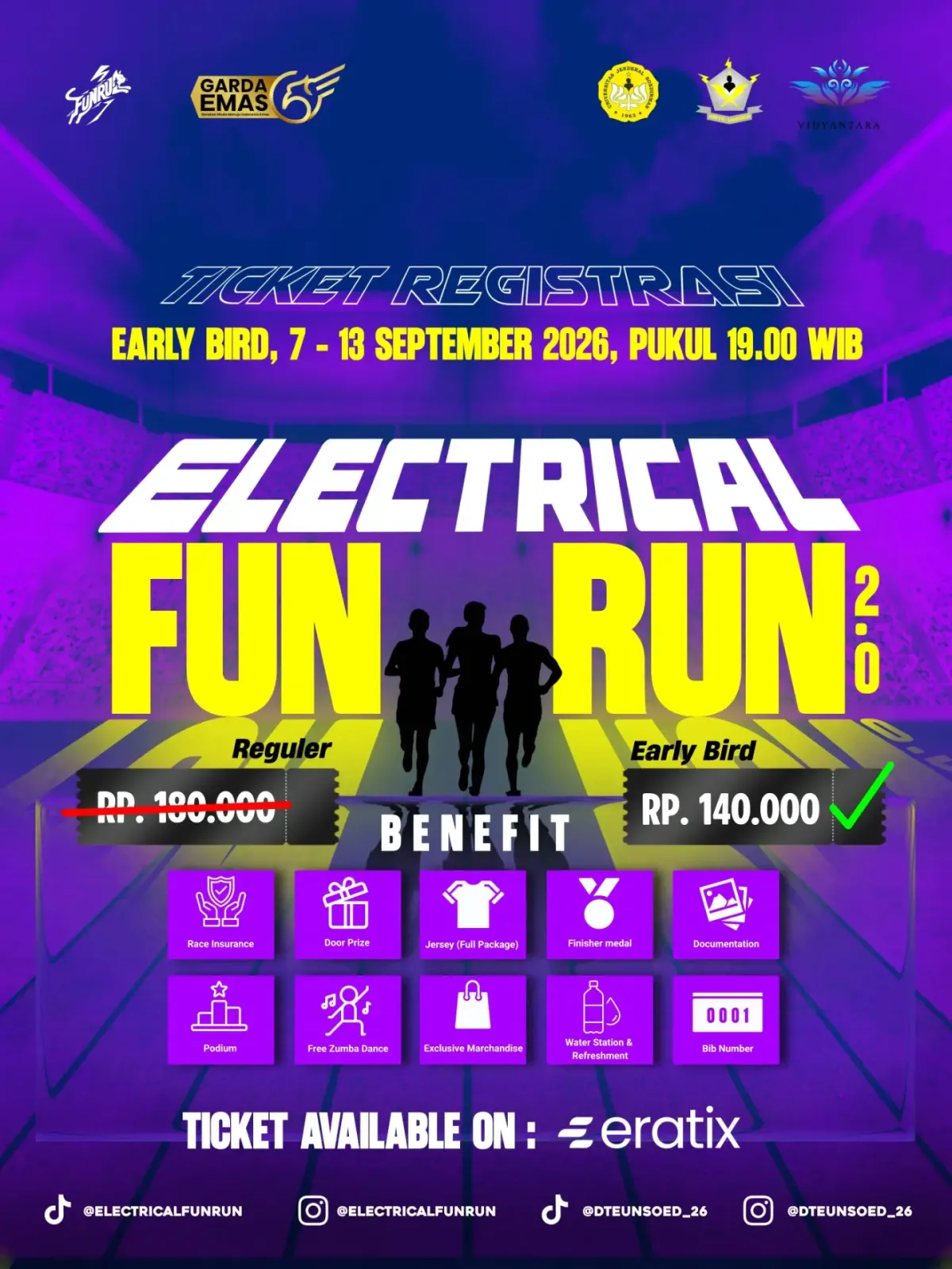 Electrical Fun Run 2026 - Kabupaten Purbalingga