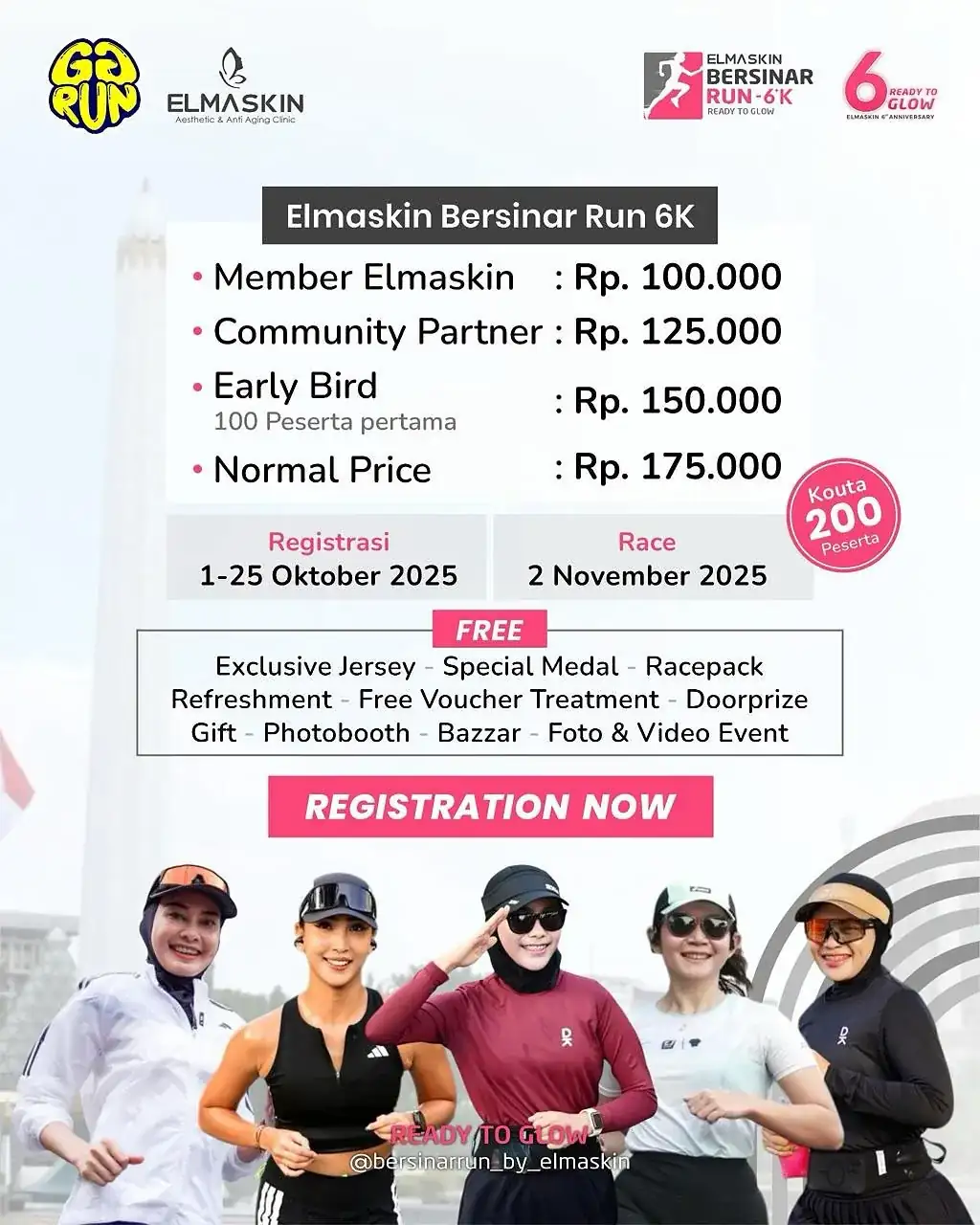 Elmaskin Bersinar Run