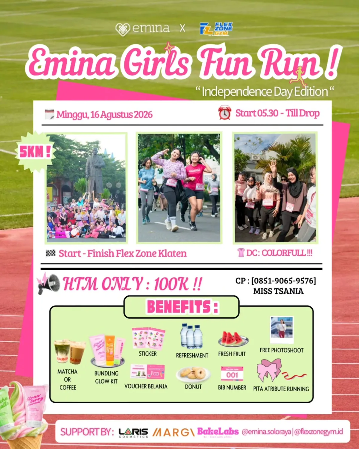 Emina Girls Fun Run