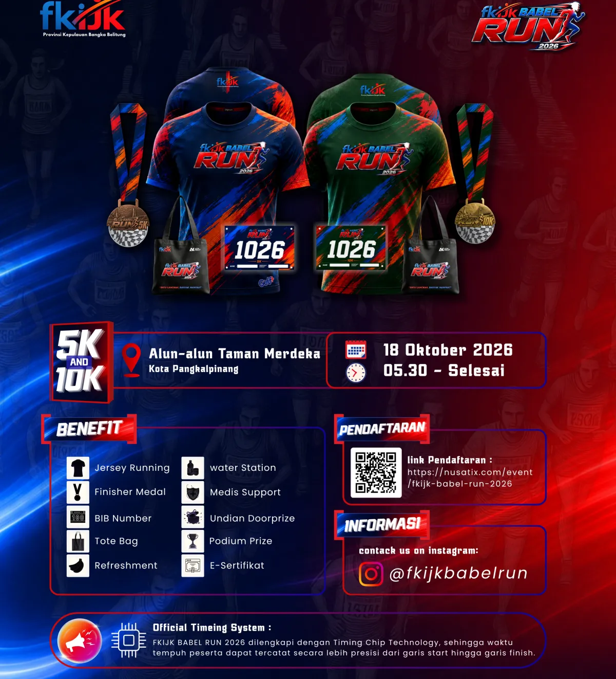 FKJIK Babel Run 2026 - Kota Pangkal Pinang
