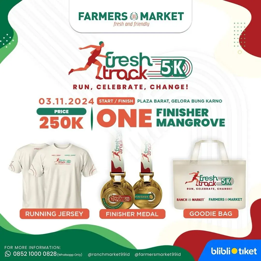 Fresh Track 5K by Ranch Market & Farmers Market