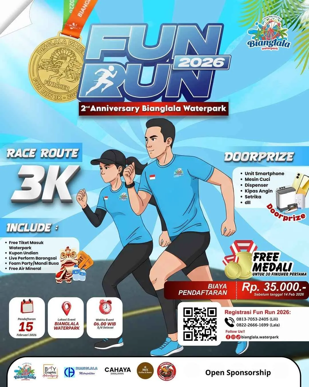 Fun Run Bianglala Waterpark 2026