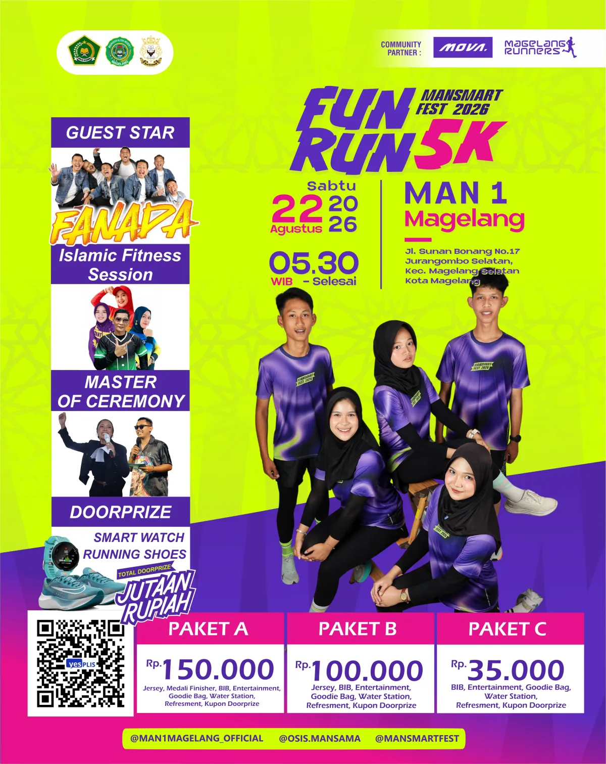 Fun Run MAN 1 Magelang