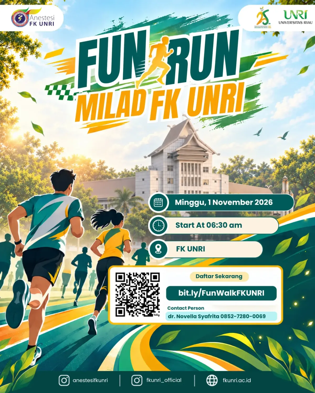 Fun Run Milad FK UNRI