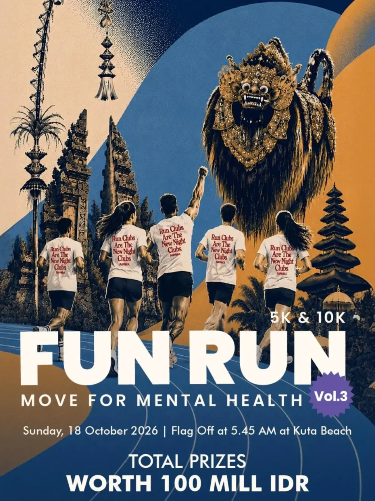 Fun Run – Move for Mental Health Vol.3 2026 - Kota Denpasar