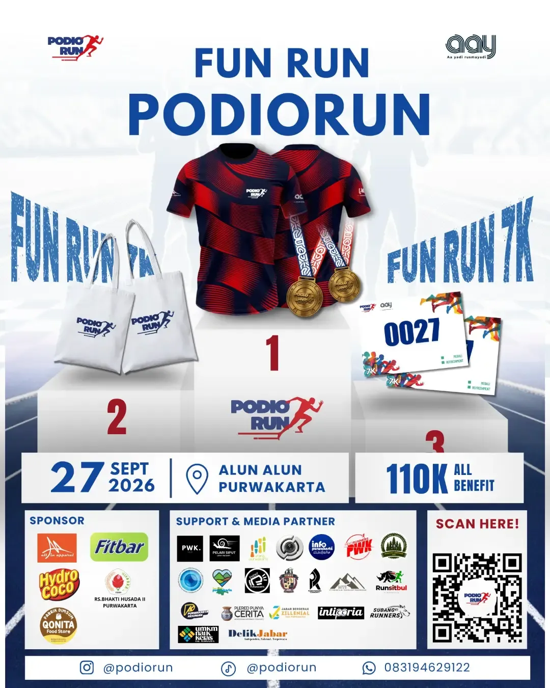 Fun Run Podiorun 2026 - Kabupaten Purwakarta