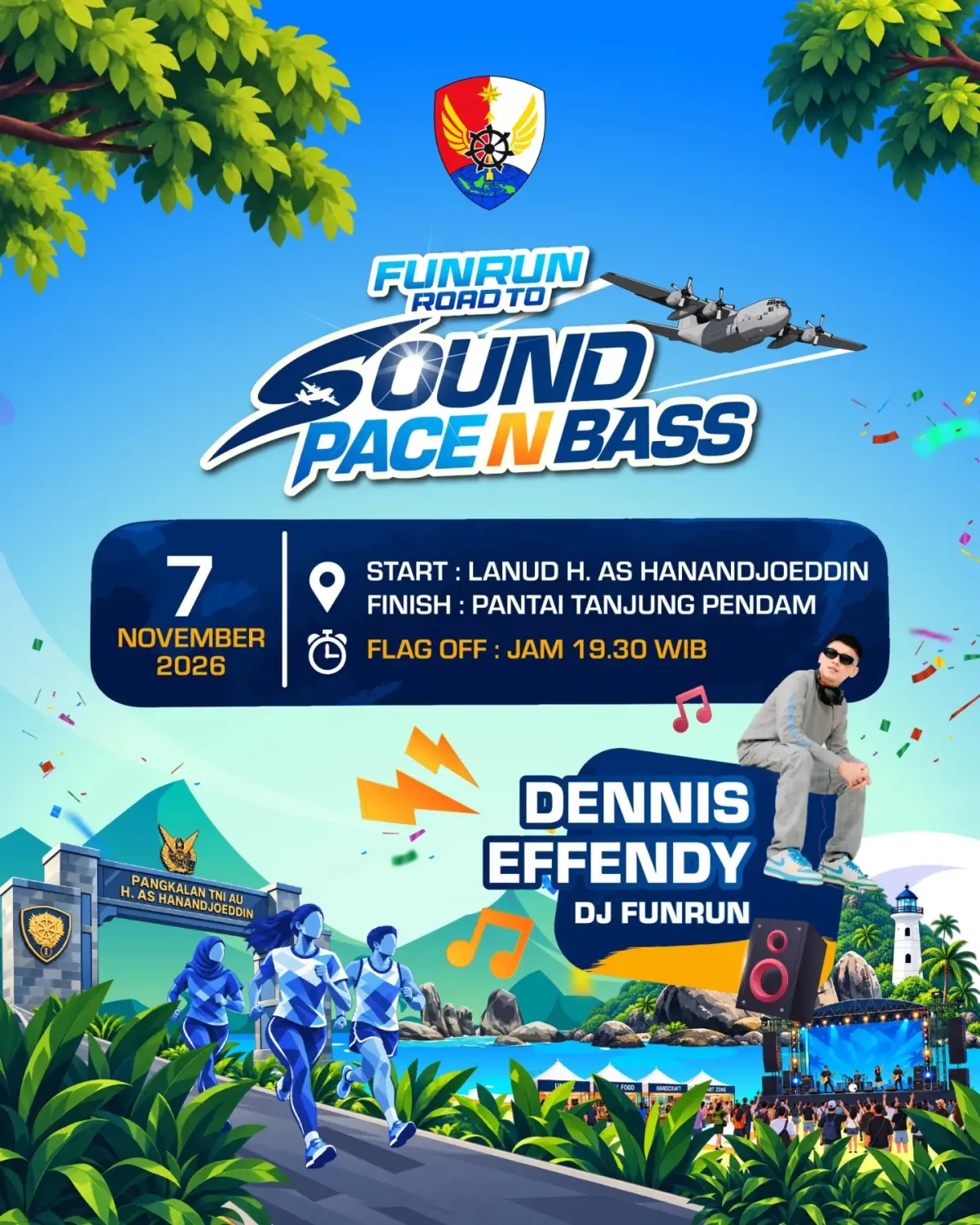 Fun Run Road to Sound Pace n Bass