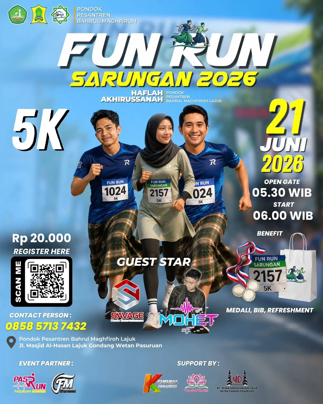 Fun Run Sarungan