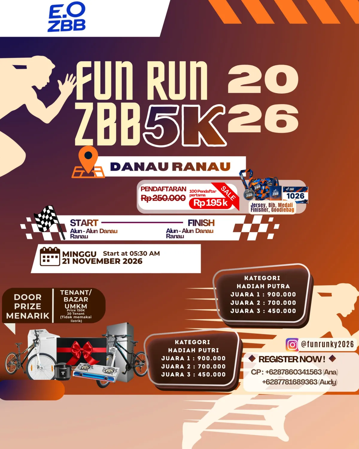 Fun Run ZBB Danau Ranau 2026