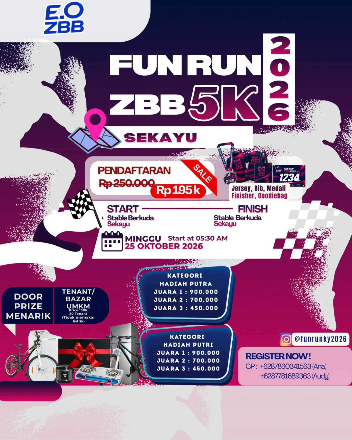 Fun Run ZBB Sekayu 2026 - Kabupaten Musi Banyuasin