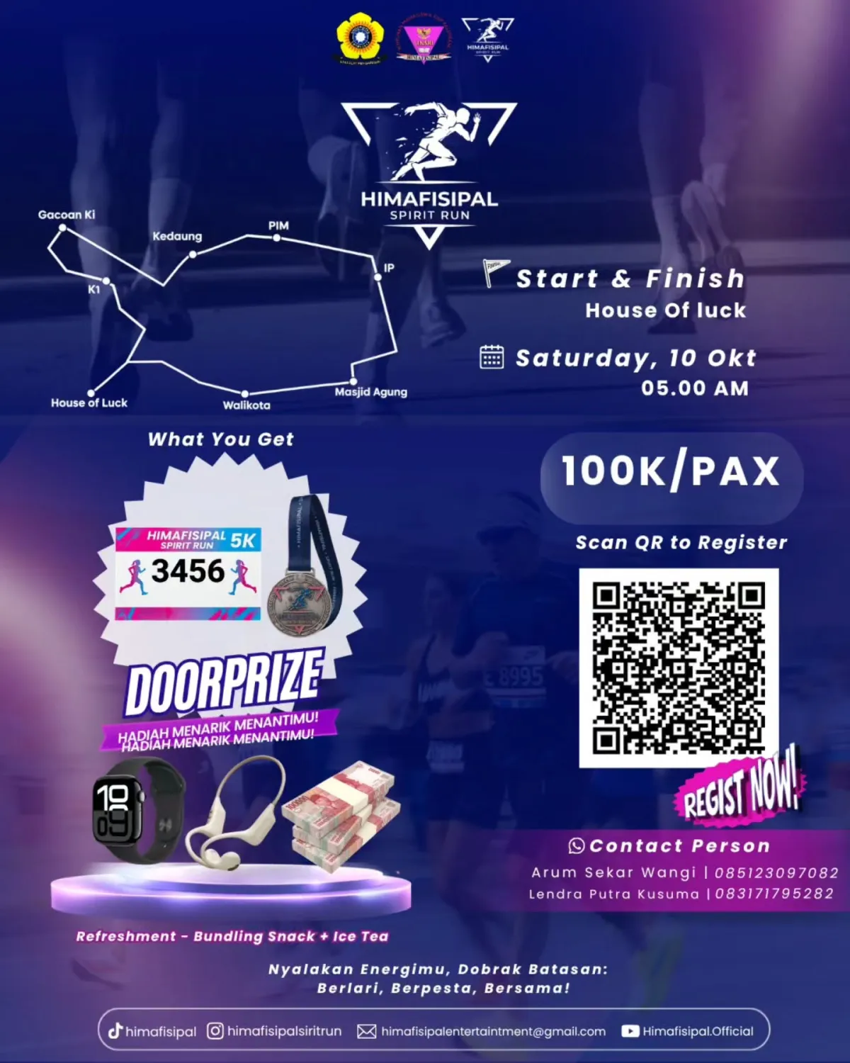 HIMAFISIPAL Spirit Run