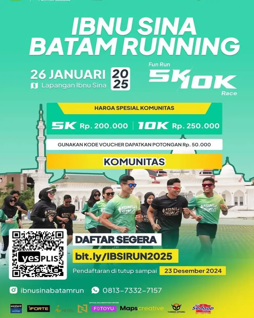 Ibnu Sina Batam Running 2025