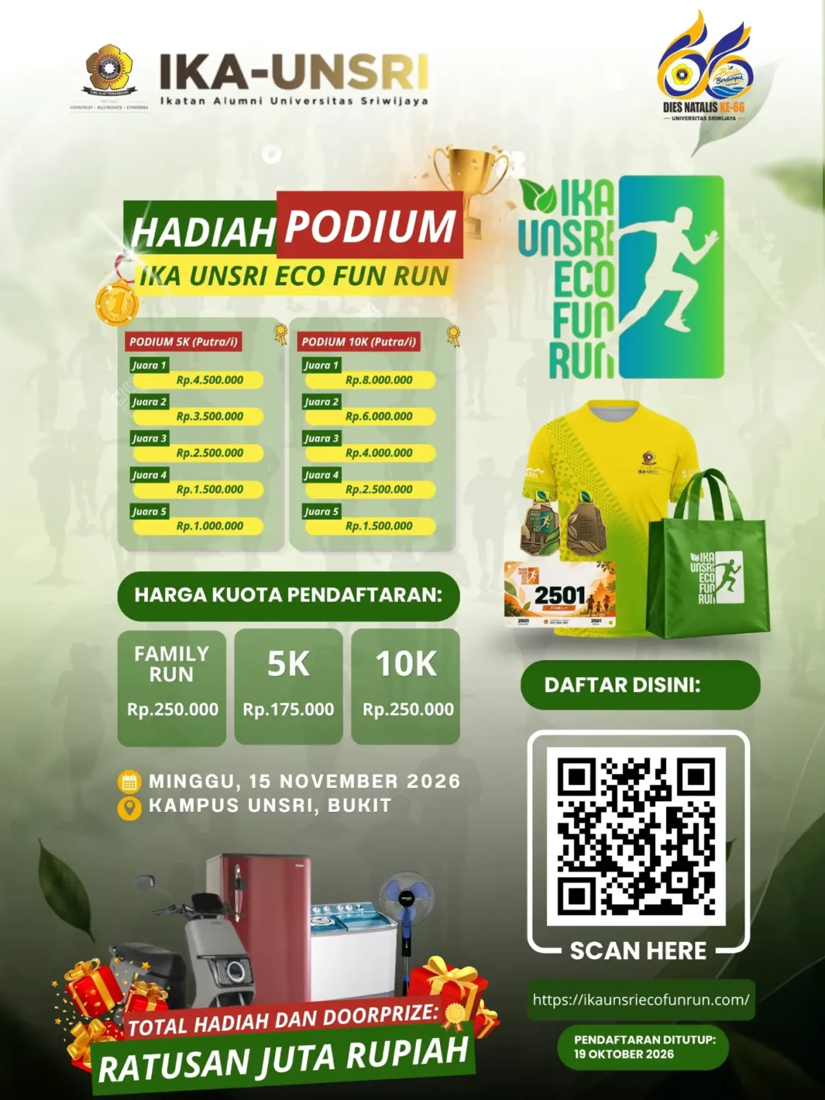 IKA UNSRI Eco Fun Run
