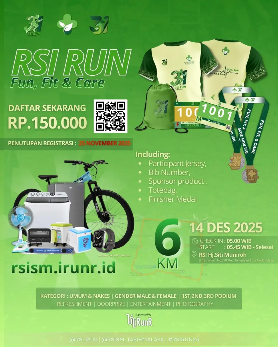 RSI RUN 2025 — Fun, Fit & Care