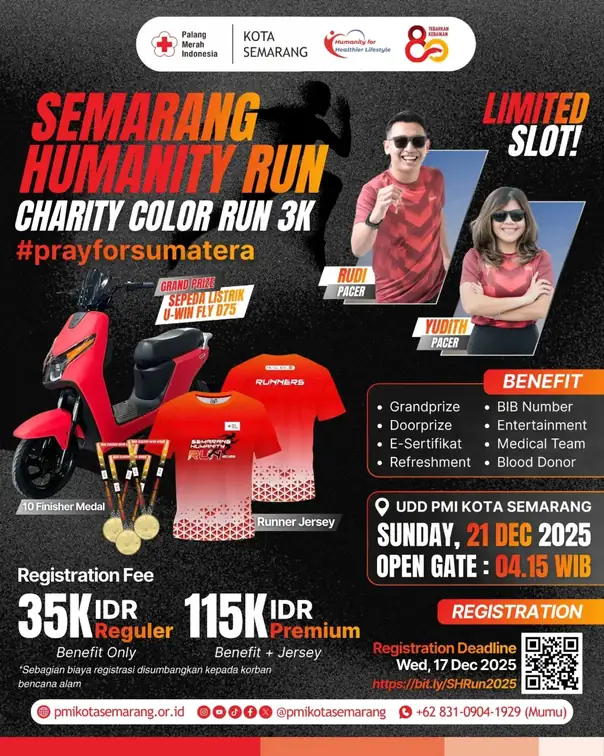 Semarang Humanity Run 2025 — Charity Color Run 3K