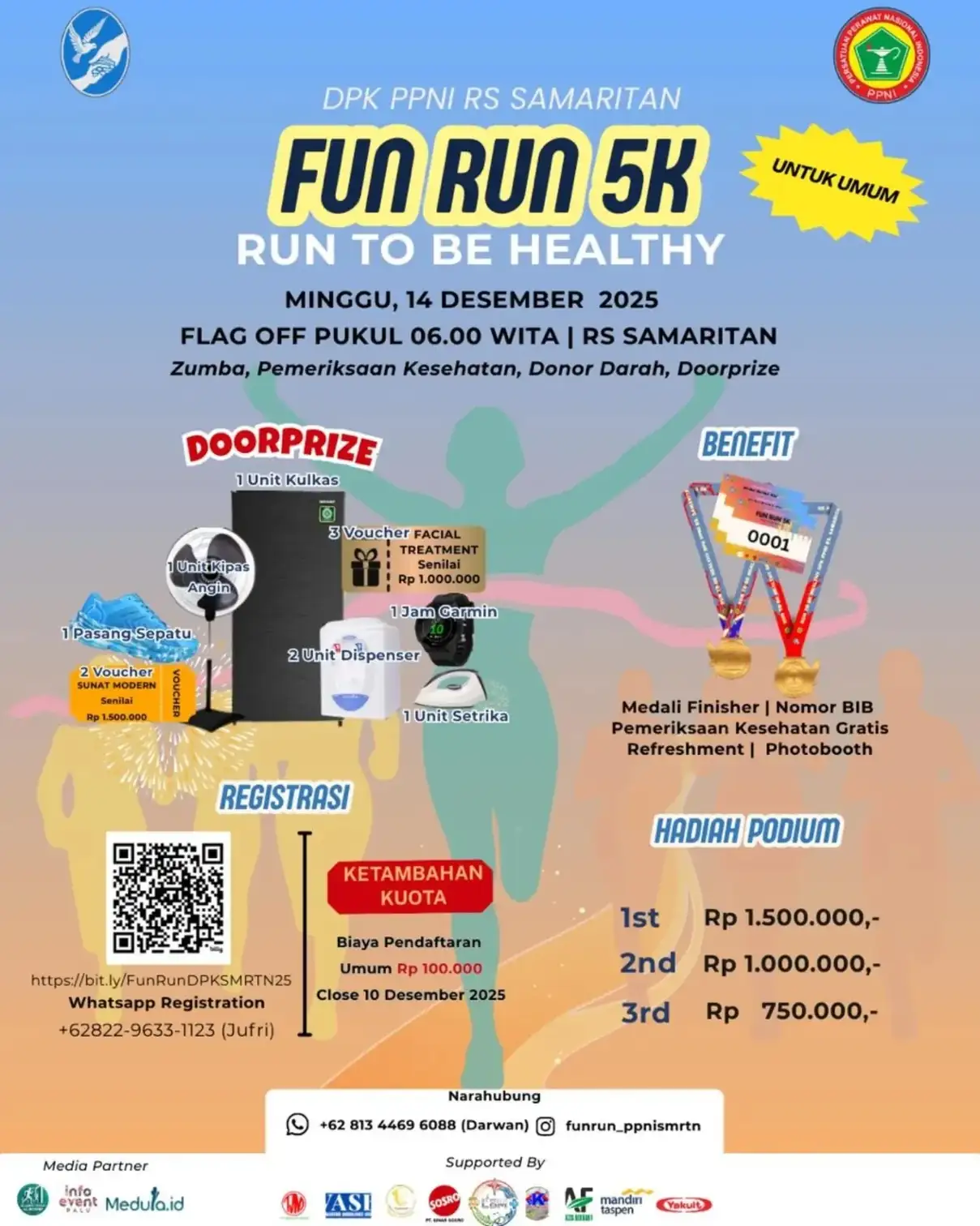FUN RUN 5K – RUN TO BE HEALTHY