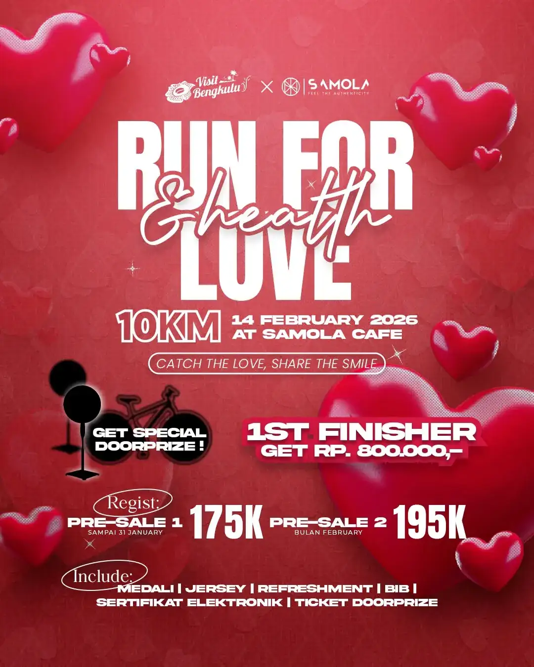 RUN FOR LOVE & HEALTH – 10 KM