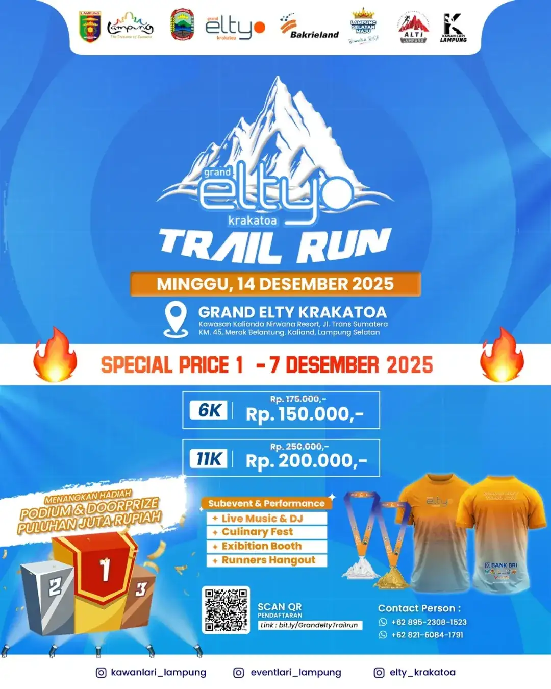 Grand Elty Krakatoa Trail Run 2025