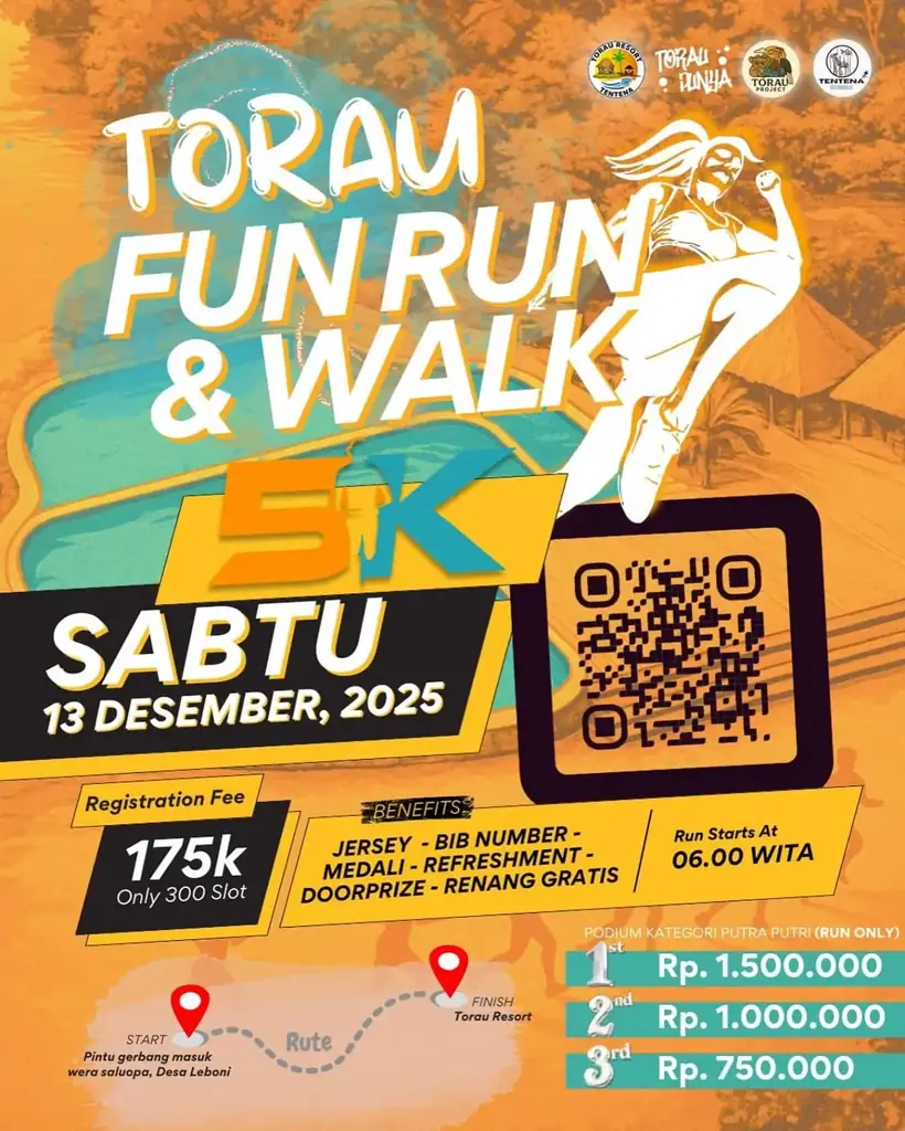 5KM TORAU FUN RUN & WALK